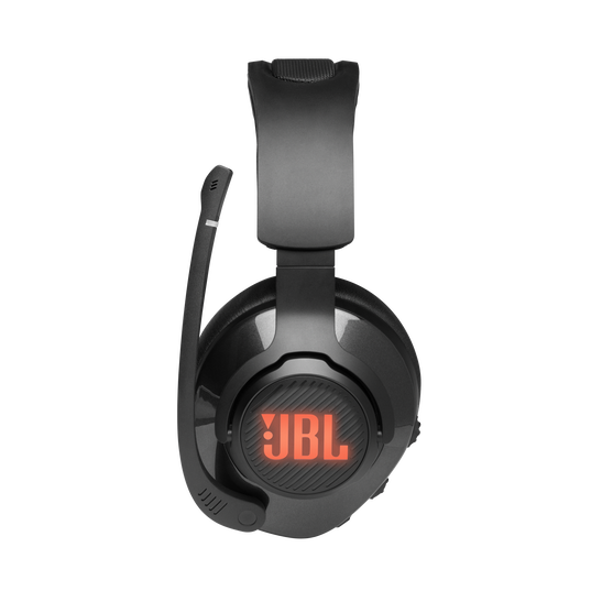 JBL Quantum 400 - Black - USB over-ear PC gaming headset with game-chat dial - Detailshot 6